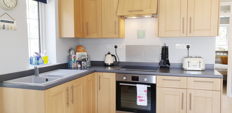 Hedgehogs Home - kitchen view 2